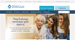 Desktop Screenshot of hospicewr.org